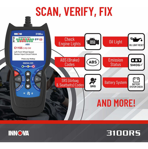 Escaner De Diagnóstico Automotriz Innova 3100rs