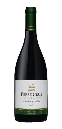 Vino Perez Cruz Limited Edition, Syrah, 14° 750 Ml