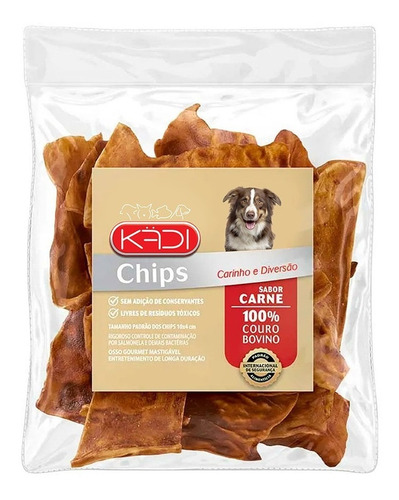 Ossinho Chips Para Cachorros Sabor Carne 220g 8 In 1 Full