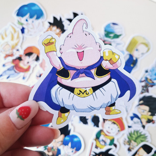 Set De Stickers De Anime Dragon Ball Goku Vegeta