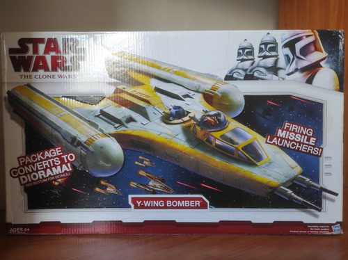 Star Wars Nave Y-wing  - Colección Clone Wars