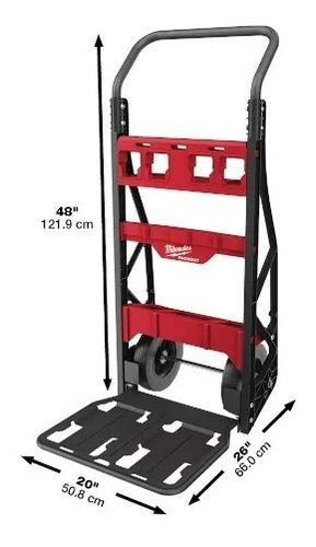 Imagen 7 de 10 de Caja 2 Ruedas Sistema Packout Milwaukee 4822 8415