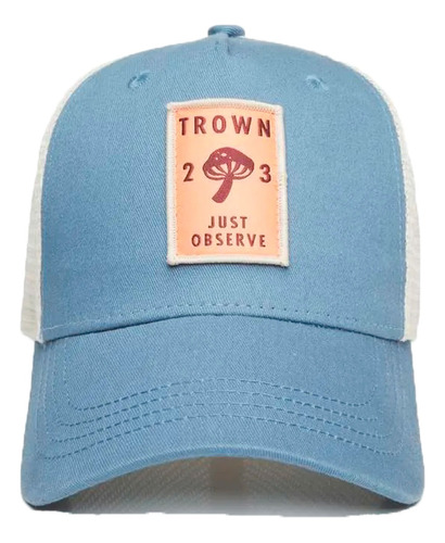 Gorra Trown Lifestyle Unisex  Observe Azul Beige Fuk