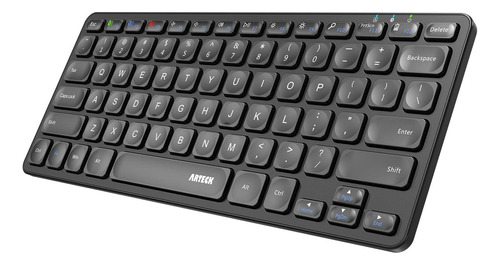 Teclado Arteck Conexión Bluetooth/negro