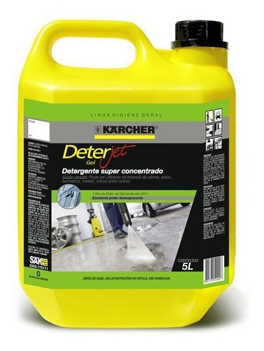 Detergente Super Concentrado Deterjet - 5 Litros