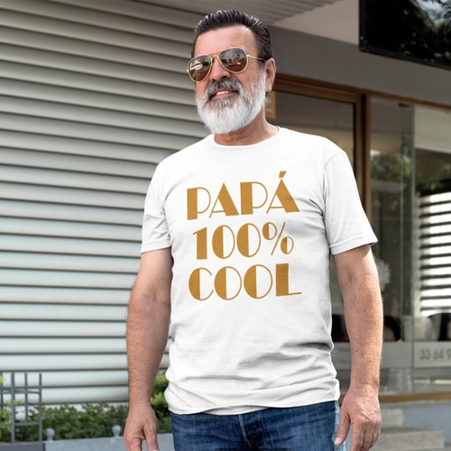 Imagen 2 de 4 de Playera Leyendas Papá 100% Cool - Día Del Padre