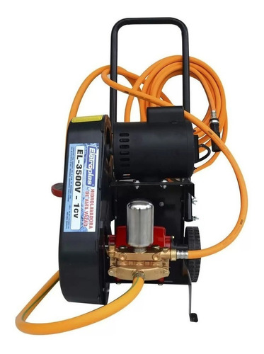 Lavadora de alta pressão Eletroplas EL-3500V preta de 1cv com 350psi de pressão máxima 127V - 60Hz