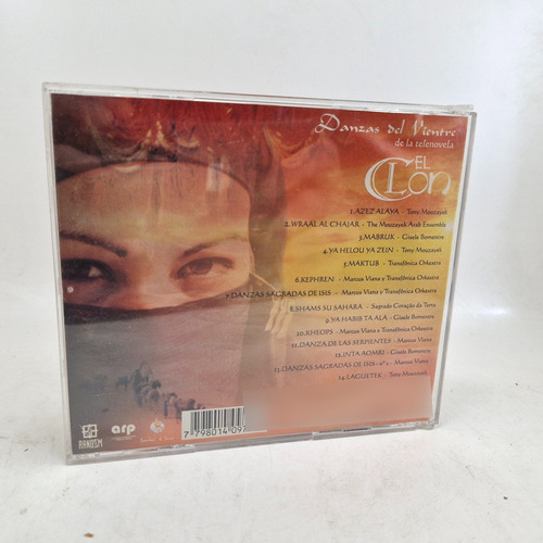 Danzas Del Vientre De La Telenovela El Clon - Cd - Ex (Usado)