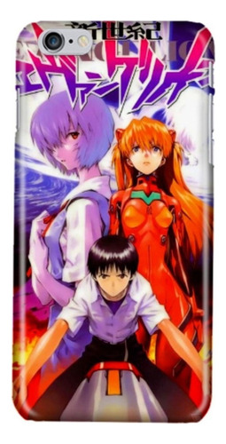 Funda Celular Evangelion Shinji Asuka Rei Evas 01 02 03 Vari