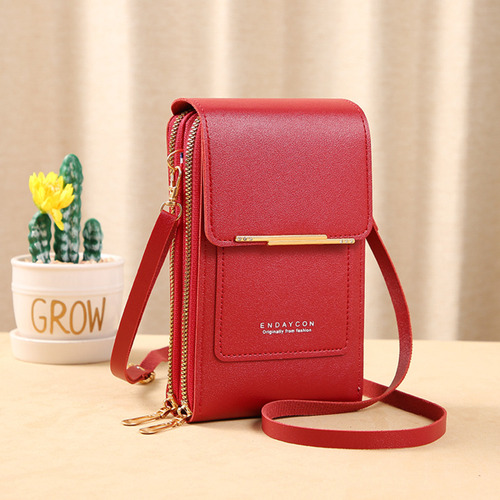 Bandolera Mini Bolso Porta Celular Moderno Cartera