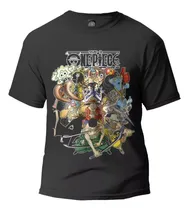 Comprar Playera One Piece 4b Mugiwaras Monkey D Luffy Roronoa Zoro