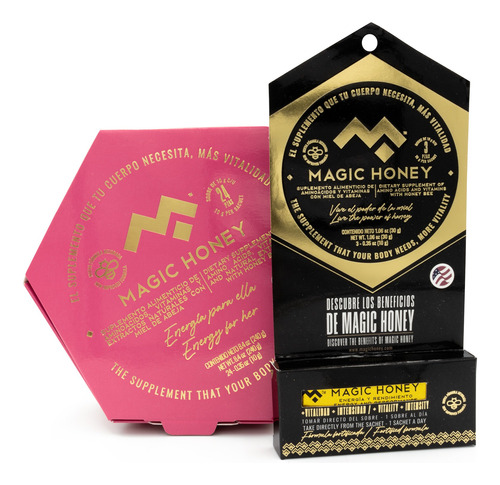 Magic Honey 24 Sachet Para Mujer + 1 Blister 3 Sachet Hombre