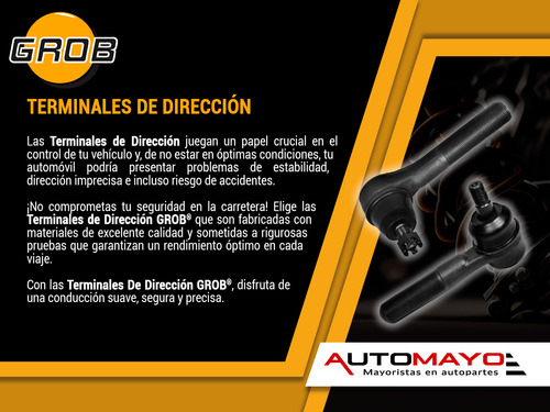 2) Terminales Exteriores Grob D50 Para Dodge 1979-1981