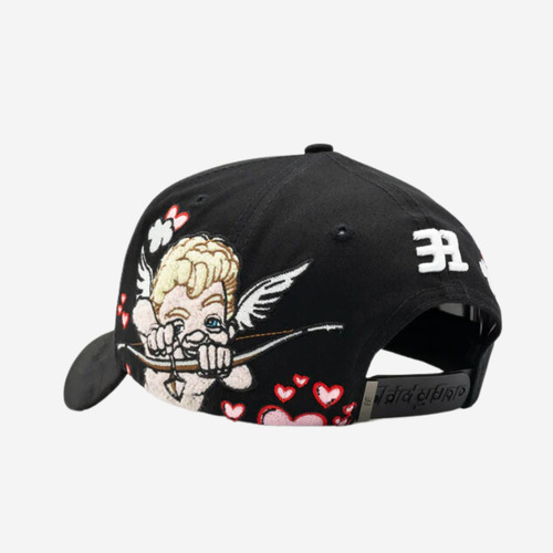 Gorra 31 Thirty One Hats San Valentin - Original Negro Ajustable