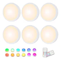 Comprar Discoled Luces Inalámbricas Para Gabinete 16 Colores Tempori
