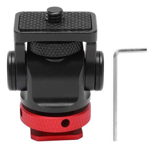 Adaptador De Mini Trípode Rojo Rojo Con Tornillo De 1/4 De P