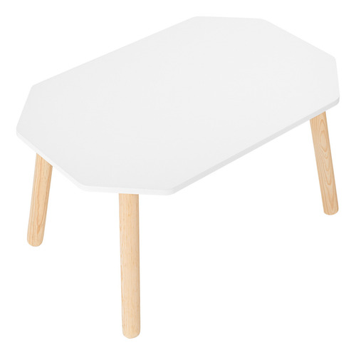 Mesa Infantil De Madera Para Juegos Y Actividades Para Niños Blanco