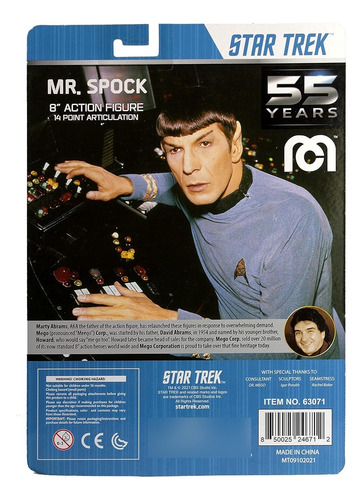 Action Figure Mr.spock Original
