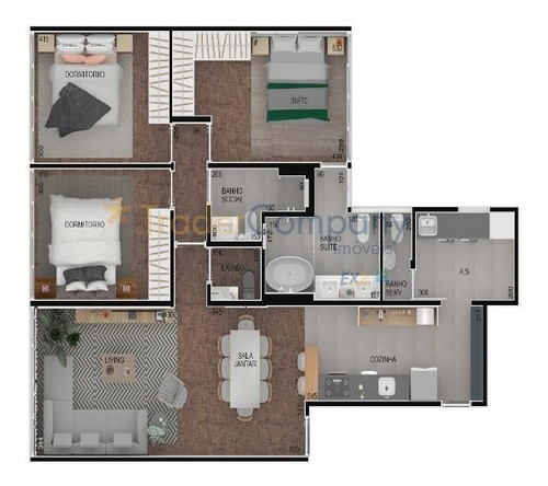 Imagem 7 de 9 de Pinheiros 121,19m² 3 Dormitorios/suite 1 Vaga De Garagem - Totalmente Reformado - Ap01519