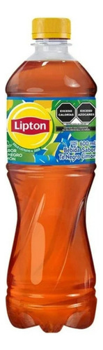 3 Pza Té Negro Lipton Sabor Limón 600 Ml