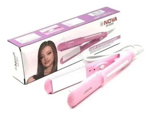 Mini Plancha Viajera Alisador De Pelo Nova MercadoLibre