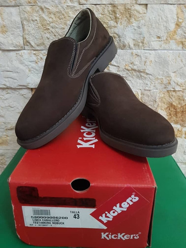 Zapato De Cuero Testamoropara Hombre Marca Kickers Mod 5800