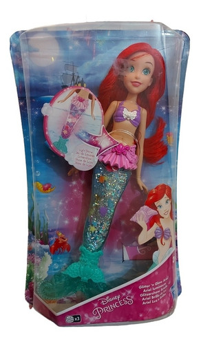 Disney Princesas Ariel Brillo De Luz La Sirenita