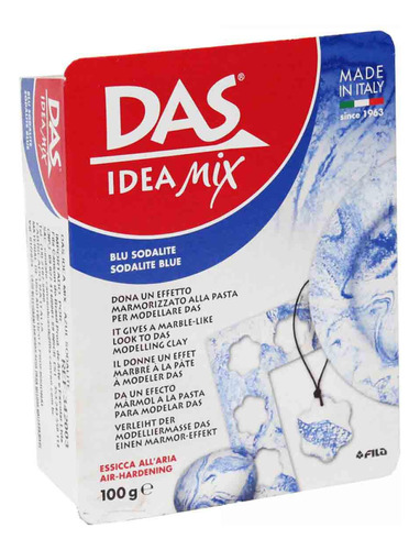 Massa Para Modelagem Das Idea Mix Azul Sodalite 100g