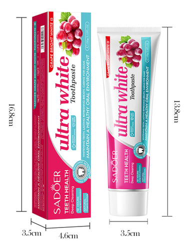 Pasta De Dientes No Blanqueadora Y Quitamanchas Oral White T