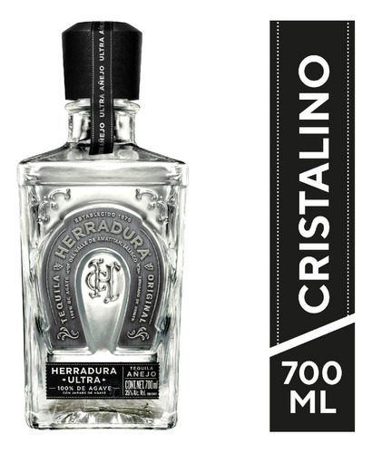 Tequila Herradura Ultra 700 ml + 4 Caballitos