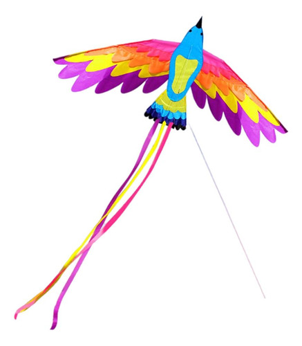 Vivid Phoenix Bird Kite Easy Flyer Animal Para Niños Juegos