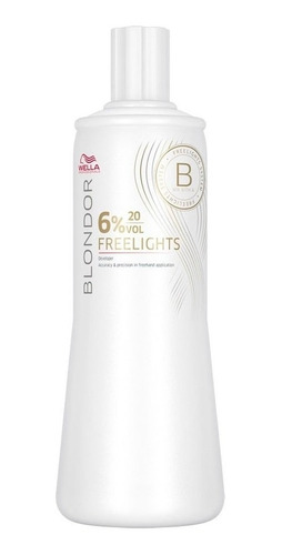 Oxidante Blondor Freelights Wella 1000ml 20/30/40 Vol