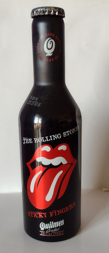 Botella De Cerveza De Colección The Rolling Stones Llena