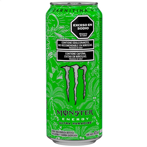 Monster Energy Ultra Paradise Bebida Energizante - Pack X24