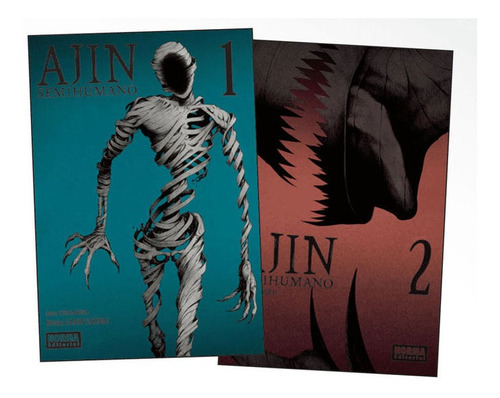 Pack Iniciaion Ajin 1 Y 2 - Miura, Tsuna