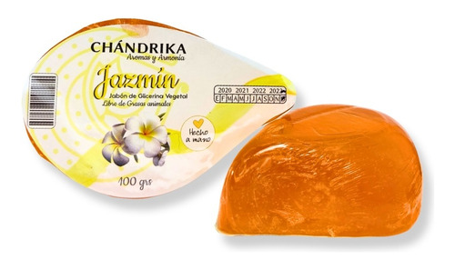 Jabon De Glicerina 100gr. Jazmín | Chandrika