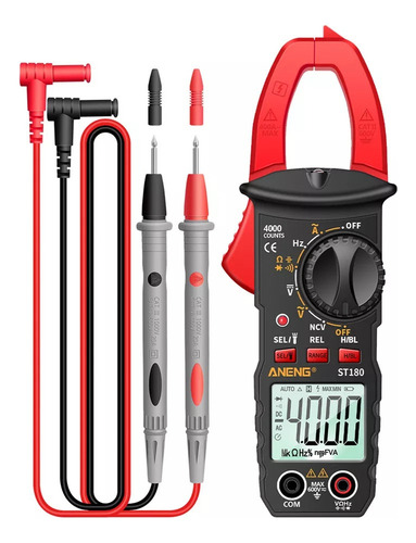 A Pinza Digital St180 4000 Cuentas, Multímetro, Abrazadera