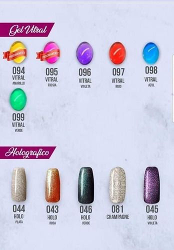 Angela Bresciano Esmalte Semipermanente (colores)