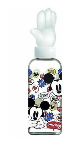 Imagen 2 de 2 de Botella De Agua Tritan Con Figura 3d Mickey 560 Ml