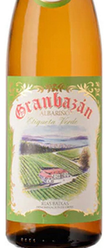 Pack De 2 Vino Blanco Granbazán Albariño Verde 750 Ml
