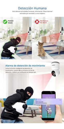 Cámara Vigilancia Wifi 5g Sricam Sh038 Wqhd 1440p 4mp Audio