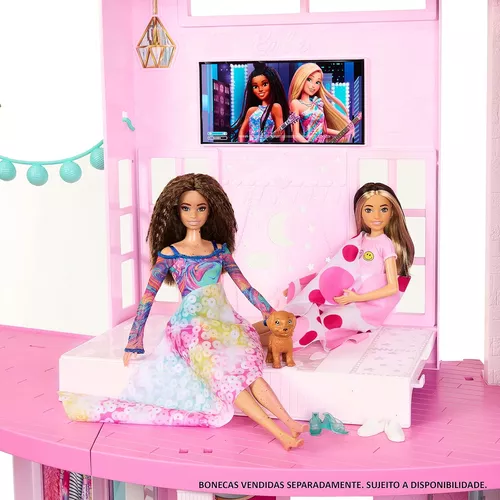 Playset - Barbie - Casa dos Sonhos com Elevador - Mattel - Lista