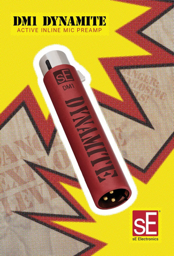 Se Electronics Dm1 Dynamite Active In-line Microphone