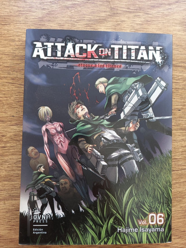 Ataque A Los Titanes Manga Volumen 6