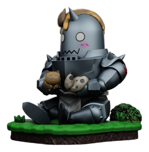 Fullmetal Alchemist Alphonse Chibi Archivo Para Impresión 3d (Usado)
