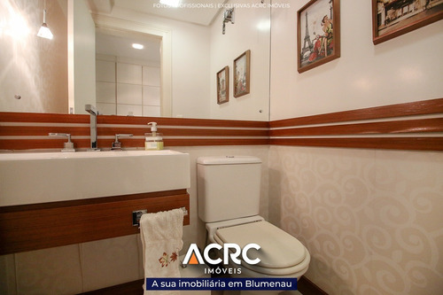 Imagem 12 de 14 de Acrc Imóveis - Apartamento À Venda No Bairro Jardim Blumenau Com Piscina Privativa - Ap04033 - 68896561
