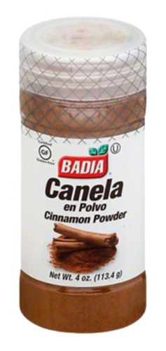 Canela En Polvo 113g Sin Gluten Badia