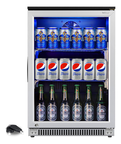 Weili Refrigerador De Bebidas, Enfriador De Bebidas De 20 Pu