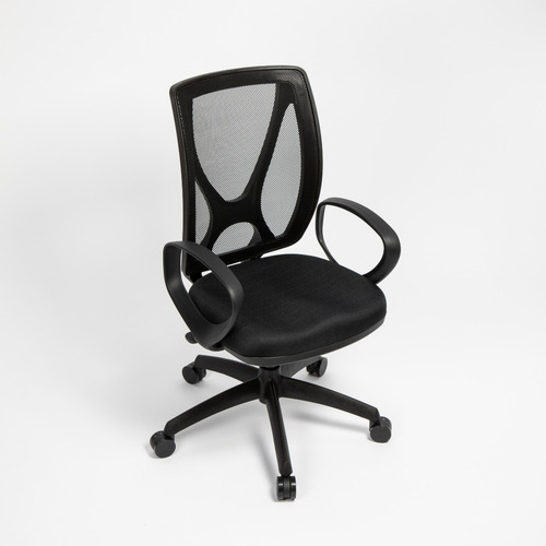 Imagen 7 de 8 de Silla Alma Negra Respaldo Ergonómico Rossi