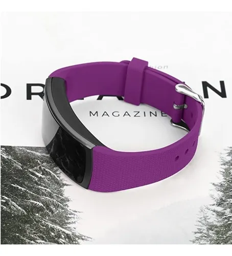 Malla Reloj Silicona Gear Fit 2 Gear Fit 2 Pro Watch Violeta